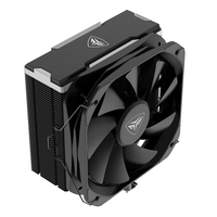 PcCooler K4 BK Challenger - Processor cooler - for: AM4, LGA1200, LGA1700, AM5