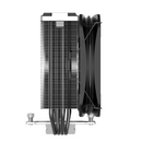 PcCooler K4 BK Challenger - Processor cooler - for: AM4, LGA1200, LGA1700, AM5