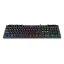 REDRAGON K513 RGB Membrane Gaming Keyboard, Standard 104 Keys Linear Mechanical