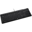 Kensington K55115US Keyboard - Cable Connectivity - Black