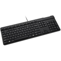 Kensington K55115US Keyboard - Cable Connectivity - Black