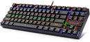 REDRAGON K552-R - Keyboard - kumara rainbow, gaming, mechanical - backlit - USB