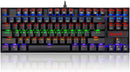 REDRAGON K552-R - Keyboard - kumara rainbow, gaming, mechanical - backlit - USB