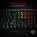 REDRAGON K556RGB - Keyboard - mechanical gaming, 104 keys - backlit - USB