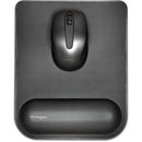 Kensington K55888WW ErgoSoft Wrist Rest Mouse Pad - Gel - Black