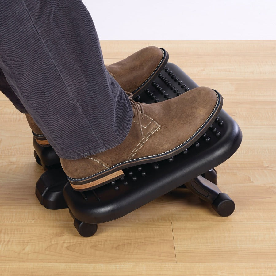 Kensington K56155US Sole Massager Exercising Footrest - Tilt - Gray