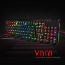 REDRAGON K580RGB Vata RGB - Keyboard - backlit - USB - key switch: Outemu Blue