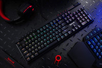 REDRAGON K580RGB Vata RGB - Keyboard - backlit - USB - key switch: Outemu Blue