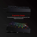 REDRAGON K582RGB SURARA RGB - Keyboard - backlit - USB - key switch: Outemu Blue