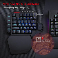 REDRAGON K585 BLUE SWITCH DITI Wired One-Handed RGB Mechanical Gaming Keyboard