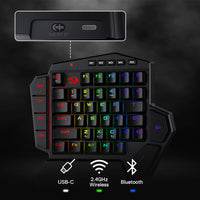 REDRAGON K585 BLUE SWITCH DITI Wired One-Handed RGB Mechanical Gaming Keyboard