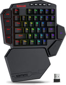 REDRAGON K585-WL BLUE SWITCH Wireless One-Handed RGB Mechanical Gaming Keyboard