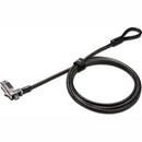 Kensington K60600WW F, Slim Combination Laptop Lock-Reset - Cable Lock - Black