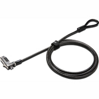 Kensington K60600WW F, Slim Combination Laptop Lock-Reset - Cable Lock - Black