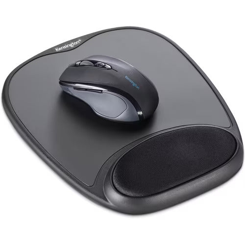 Kensington K62386AM Comfort Gel Mouse Pad - Gel - Skid Proof - Black