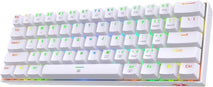 REDRAGON K630 BROWN SWITCH Dragonborn 60% Wired RGB Gaming Keyboard - White