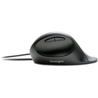 Kensington K75403WW Pro Fit Ergo Wired Mouse - USB - 3200 dpi - 5 Button - Black