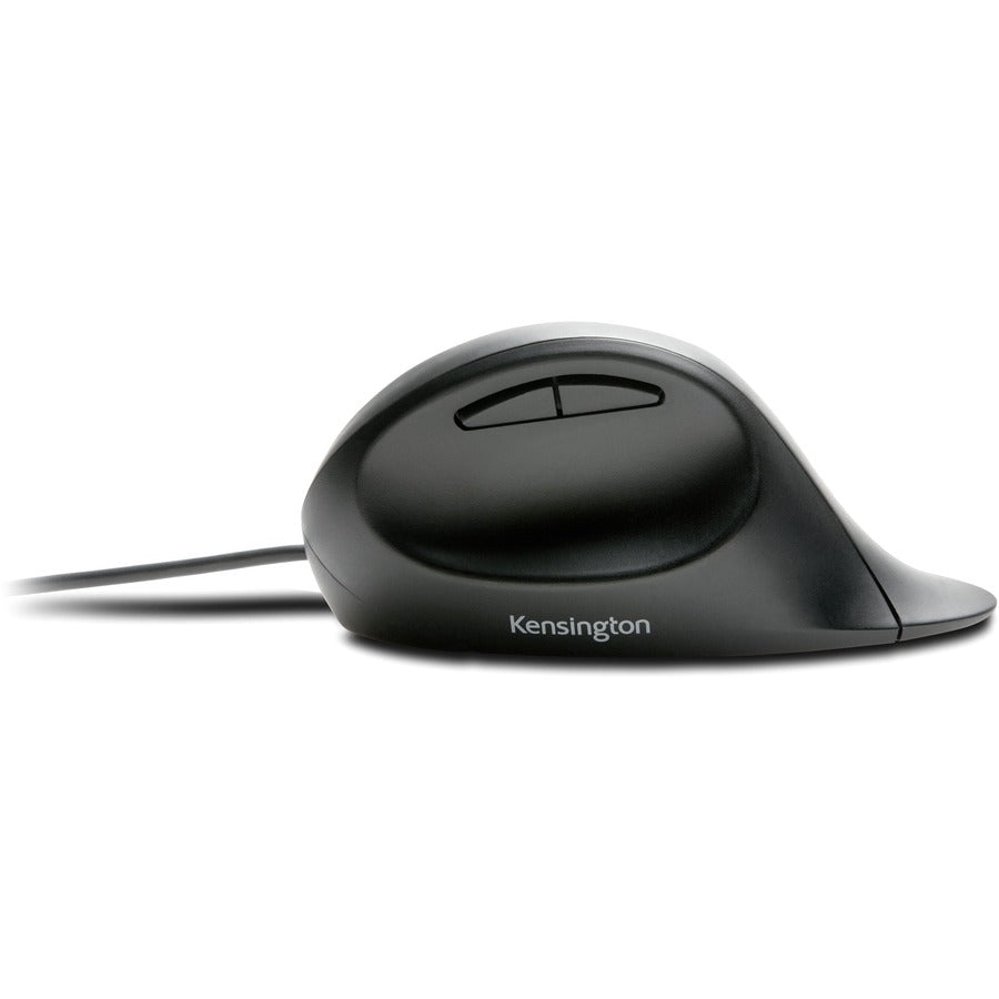 Kensington K75403WW Pro Fit Ergo Wired Mouse - USB - 3200 dpi - 5 Button - Black