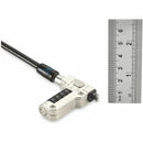 Kensington K65094WW Slim N17 2.0 Combination Laptop Lock for Wedge-Shaped Slots