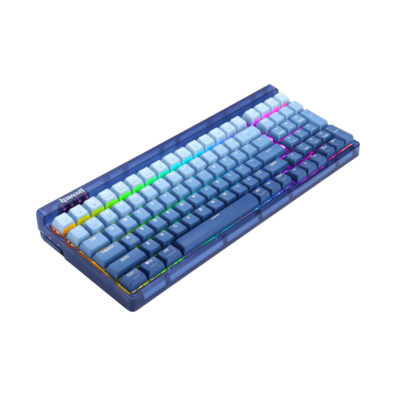 REDRAGON K656 PRO 3-Mode Wireless RGB Gaming Keyboard, 100 Keys Mechanical