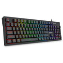 REDRAGON K679 RGB Gaming Keyboard, 104 Keys wired Mechanical - d Absorbing Foams