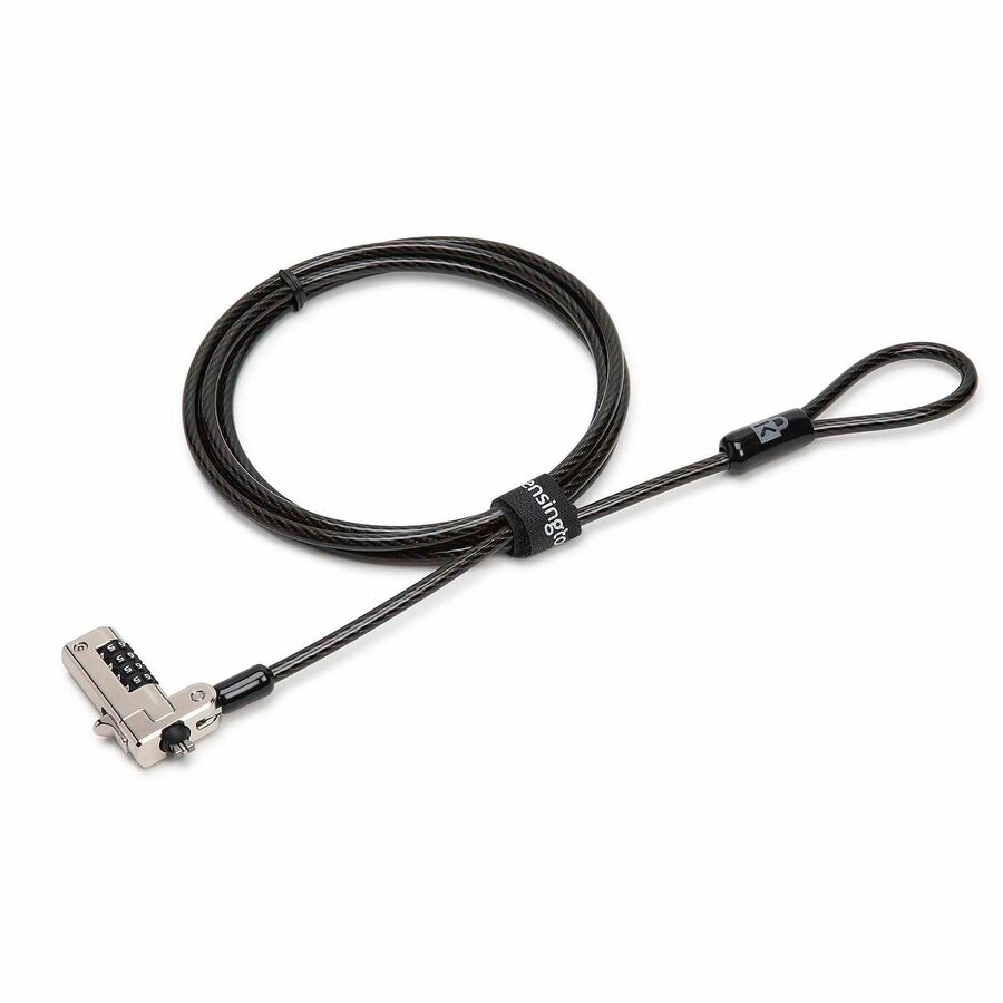 Kensington K68008WW Slim N17 Combination Laptop Lock for Wedge-Shaped Slots