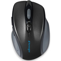 Kensington K72405USA Pro Fit Wireless Mid-Size Mouse - Optical - USB - 1600 dpi