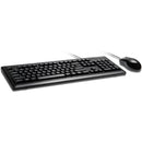 Kensington K72436AM Keyboard and Mouse - USB Cable Keyboard - 104 Key - Black