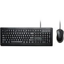 Kensington K72436AM Keyboard and Mouse - USB Cable Keyboard - 104 Key - Black