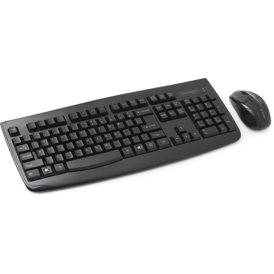 Kensington K75231US Keyboard & Mouse - USB - Wireless - Black