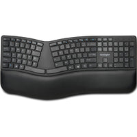 Kensington K75401US Pro Fit Ergo Wireless Keyboard-Black - Bluetooth/RF