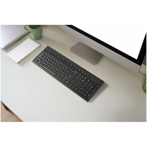 Kensington K75558NA KB270 EQ Rechargeable AI Keyboard with Copilot Key