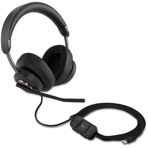 Kensington K83451WW H2000 USB-C Over-Ear Headset - Stereo - USB Type C - Wired