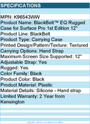 Kensington K96543WW Rugged Carrying Case for 12" Microsoft Surface Pro Tablet