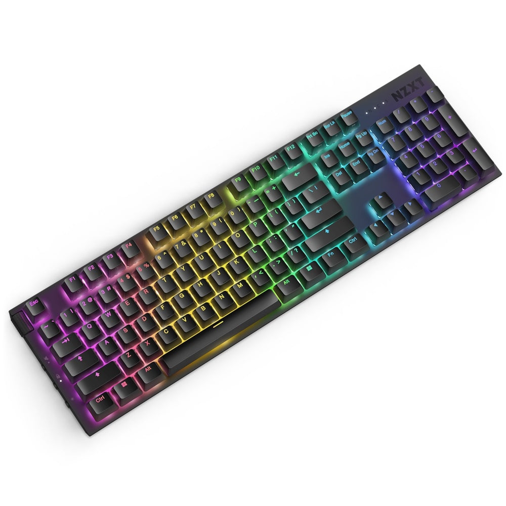 NZXT KB-001NB-US FUNCTION 2 Per-Key RGB USB-C to USB-A WRIST REST - Keyboard