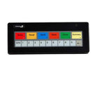 Logic Controls KB1700-D Kitchen Display Bump Bar, 17 Tactile Programmable Button