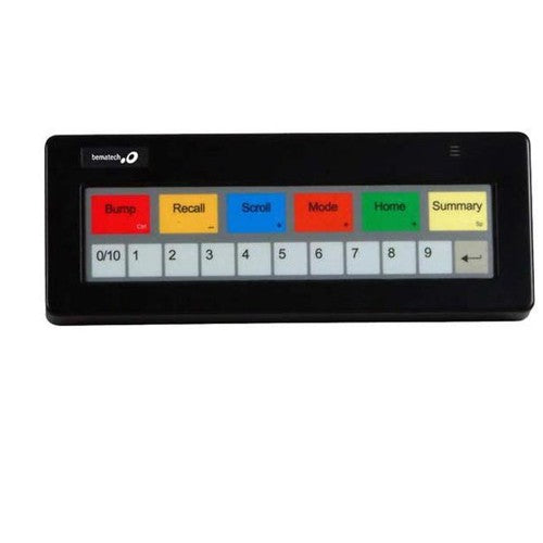 Logic Controls KB1700-D Kitchen Display Bump Bar, 17 Tactile Programmable Button