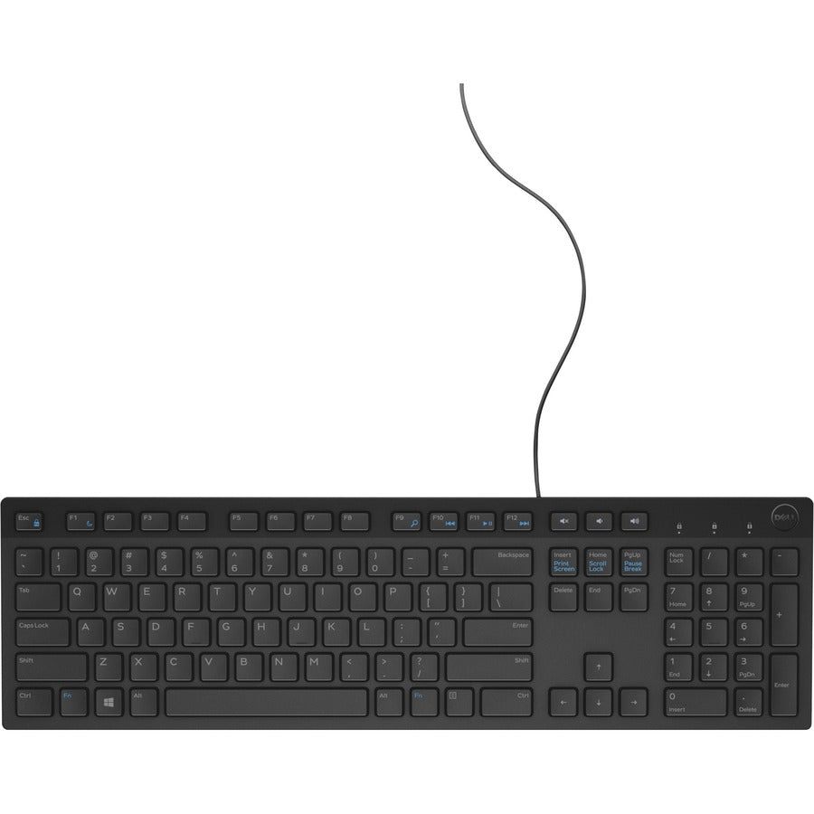 Dell KB216-BK-US KB216 Wired Multimedia Keyboard - QWERTY - English - Black