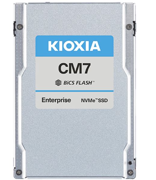 Kioxia KCMYDRUG3T84 SSD - CM7-R 3840GB PCIe5 2.5 1 DWPD SDF7044GEB SED Bare