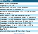 Kioxia KCMYXRUG3T84 SSD - 3.84TB 2.5 PCIe5 CM7-R SDF7084GEB SIE 1 DWPD Bare
