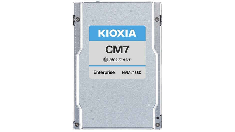 Kioxia KCMYXRUG3T84 SSD - 3.84TB 2.5 PCIe5 CM7-R SDF7084GEB SIE 1 DWPD Bare