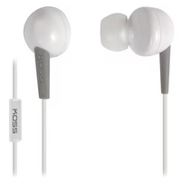 Koss KEB6IW Earset - Stereo - Mini-phone (3.5mm) - Wired - 32 Ohm