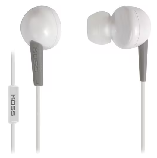 Koss KEB6IW Earset - Stereo - Mini-phone (3.5mm) - Wired - 32 Ohm
