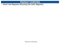 Pelco KF-MAGMOUNT2 Klick Fast Magnetic Mounting Set (with Magnets)