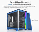 Montech KING 95 (PRUSSIAN BLUE) Dual-Chamber ATX Mid-Tower PC Gaming Case