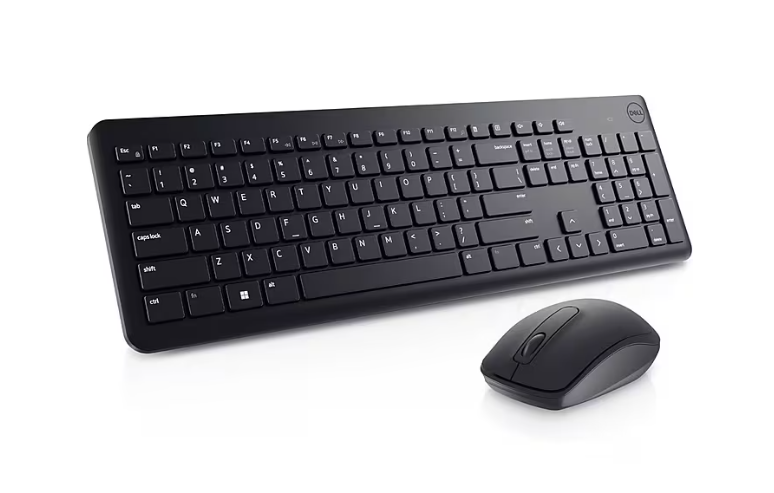 Dell KM3322W-R-US Keyboard & Mouse - USB Plunger Wireless RF 2.40 GHz Keyboard