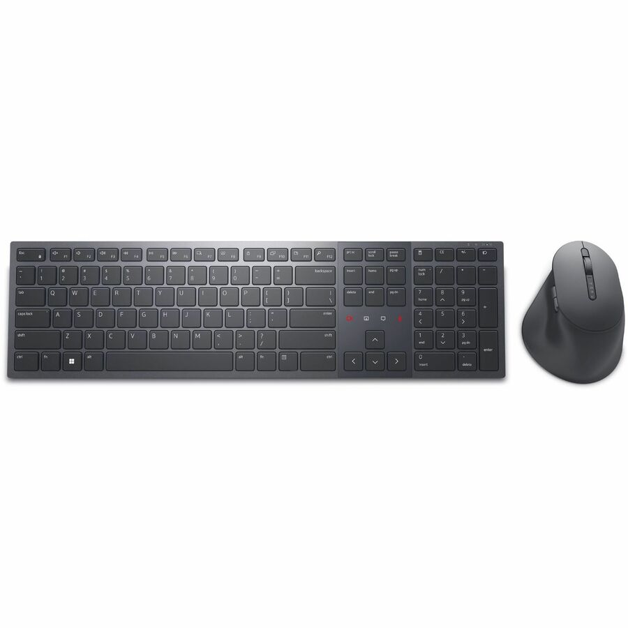 Dell KM900-GR-US Premier KM900 Keyboard and Mouse - Wireless - Bluetooth/RF