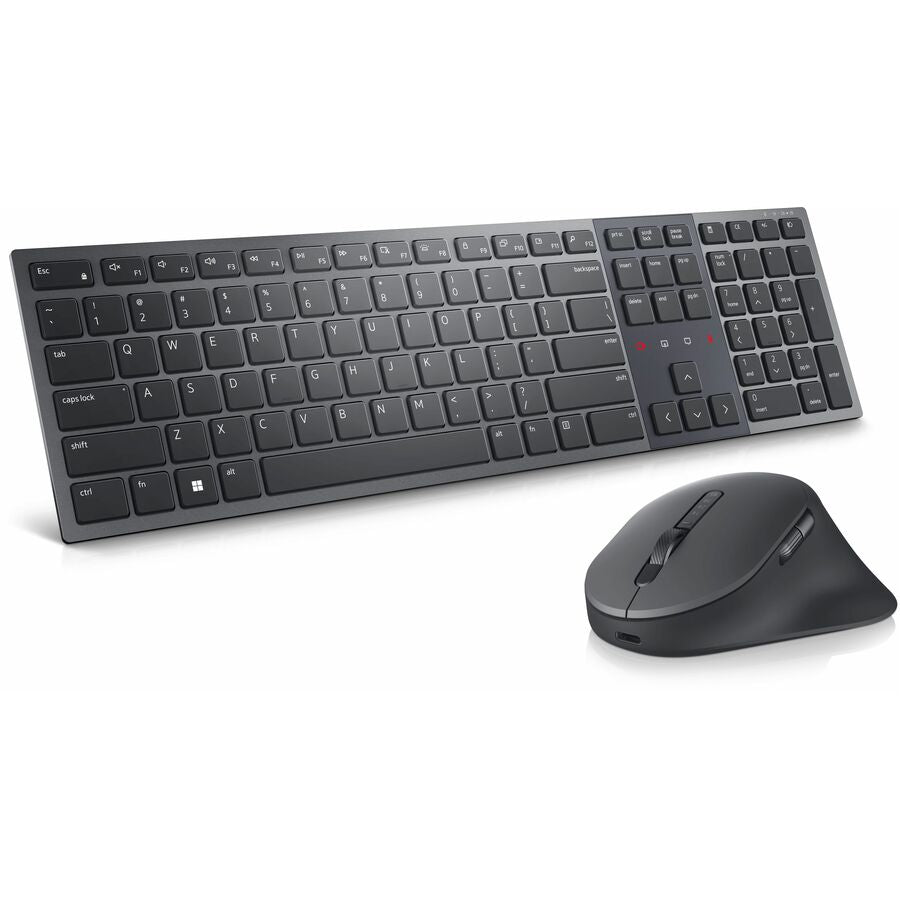 Dell KM900-GR-US Premier KM900 Keyboard and Mouse - Wireless - Bluetooth/RF