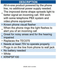 CompuTTY KRN-PF200 KMFT-793 Krown Visual Flasher