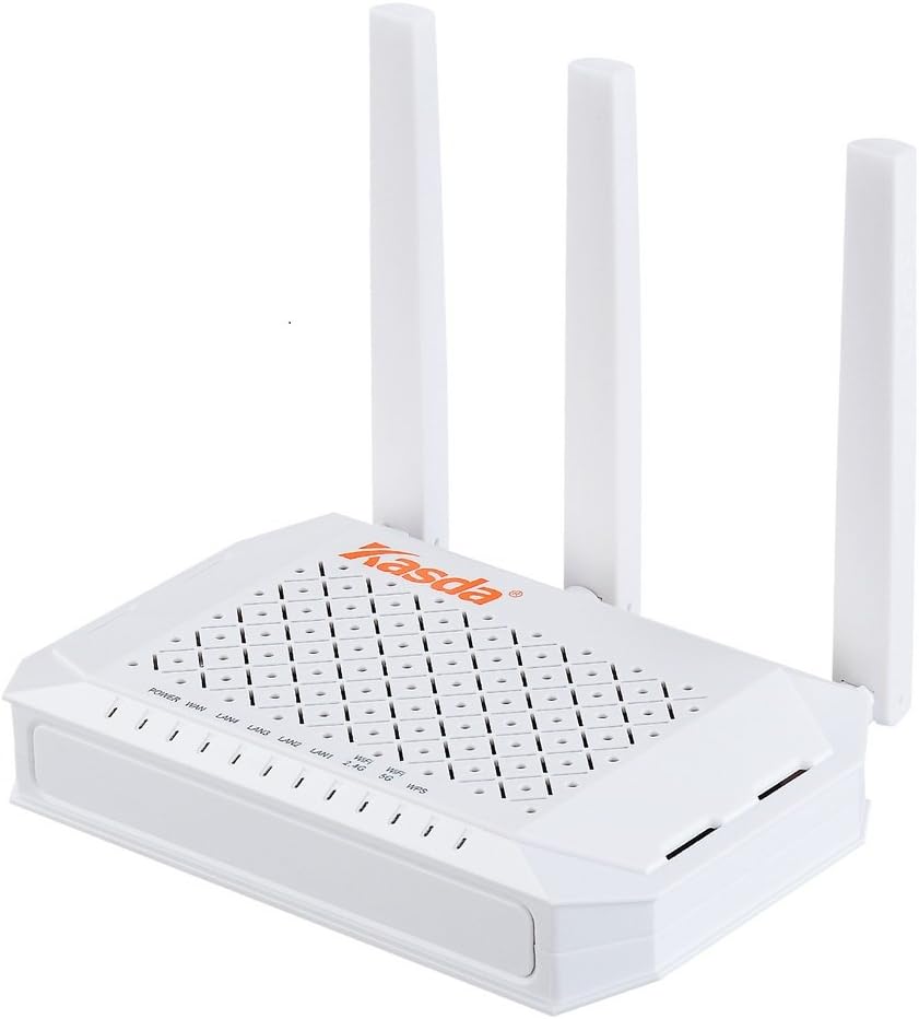 Kasda KW6512 - Wireless router - 4-port switch - Wi-Fi 5 - Dual Band - 750 Mbps